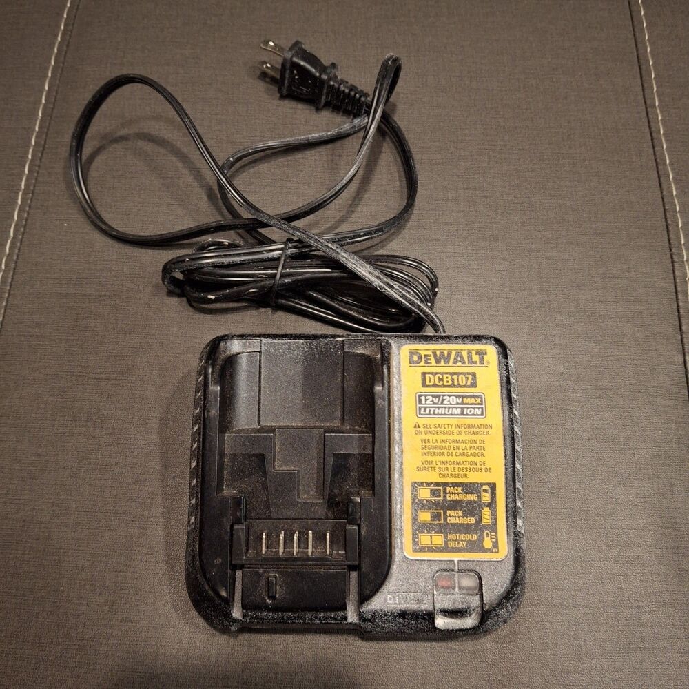Dewalt DCB107 12V-20V Max Lithium Battery Charger